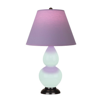 Robert Abbey - MN11L - One Light Accent Lamp - Small Double Gourd - Mint Glazed Ceramic w/Deep Patina Bronze