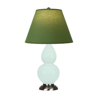 Robert Abbey - MN12G - One Light Accent Lamp - Small Double Gourd - Mint Glazed Ceramic w/Antique Silver