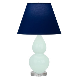 Robert Abbey - MN13N - One Light Accent Lamp - Small Double Gourd - Mint Glazed Ceramic w/Lucite