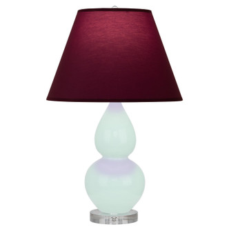 Robert Abbey - MN13P - One Light Accent Lamp - Small Double Gourd - Mint Glazed Ceramic w/Lucite