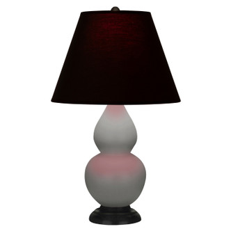 Robert Abbey - MST51K - One Light Accent Lamp - Small Double Gourd - Matte Smokey Taupe Glazed Ceramic w/Deep Patina Bronze
