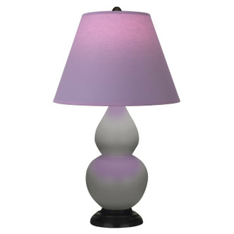 Robert Abbey - MST51L - One Light Accent Lamp - Small Double Gourd - Matte Smokey Taupe Glazed Ceramic w/Deep Patina Bronze