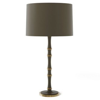 Robert Abbey - MST71X - One Light Table Lamp - Kane - Matte Smokey Taupe w/Modern Brass