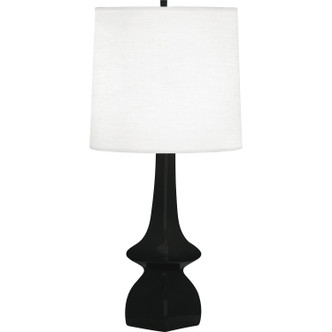 Robert Abbey - OS210 - One Light Table Lamp - Jasmine - Obsidian Glazed Ceramic