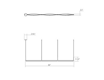 Ola LED Pendant (22QWCL03120PHA)