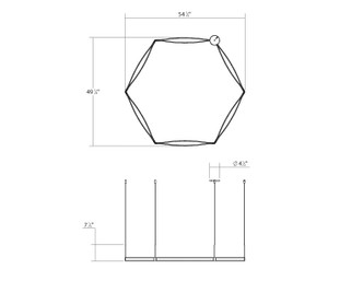 Ola LED Pendant (22QWRR01120PHA)