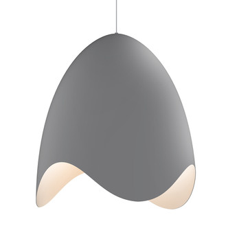 Sonneman - 2676.18W - LED Pendant - Waveforms - Dove Gray