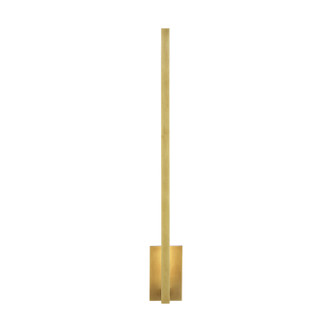 Visual Comfort Modern - 700WSSTG24NB-LED927 - LED Wall Sconce - Stagger - Natural Brass