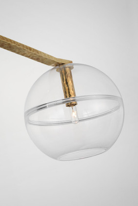Lowing Two Light Chandelier (SLCH356CPAB)