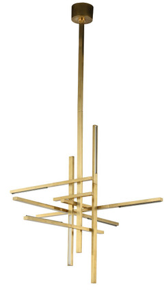 Cityscape LED Chandelier (SLCH56127CCHAB)