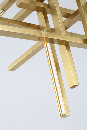Cityscape LED Chandelier (SLCH56127CCHAB)