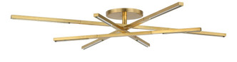Visual Comfort Modern - SLFM56727CCHAB - LED Flush Mount - Cityscape - Hand Rubbed Antique Brass