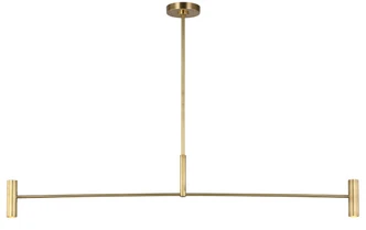 Ponte LED Linear Chandelier (SLLS57130HAB)