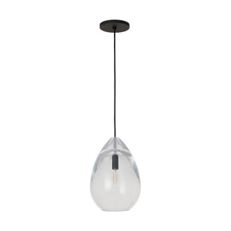 Visual Comfort Modern - SLPD279CB-L - LED Pendant - Alina - Nightshade Black