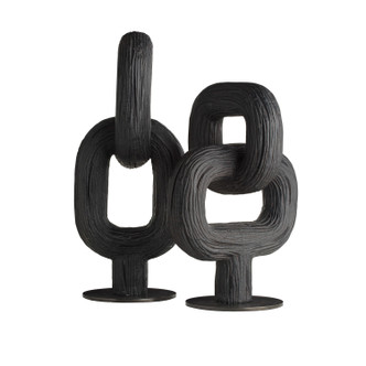 Arteriors - ASC41 - Sculptures Set of 2 - Merritt - Ebony