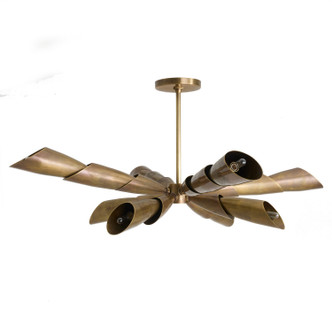 Morgan Eight Light Flush Mount (DLI13)