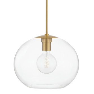Mitzi - H270701XL-AGB - One Light Pendant - Margot - Aged Brass