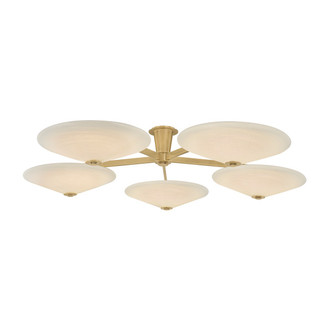 Corbett Lighting - 521-60-VB - LED Flush Mount - Cologne - Vintage Brass