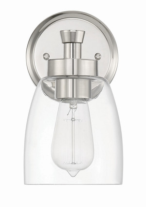 Henning One Light Wall Sconce (12705PLN1)