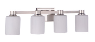 Craftmade - 12928PLN4 - Four Light Vanity - Bretton - Polished Nickel