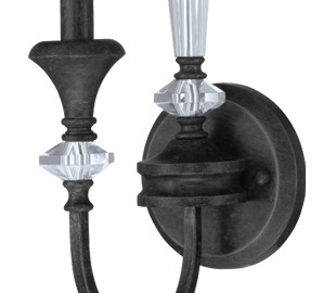 Boulevard One Light Wall Sconce (26731-MBS)