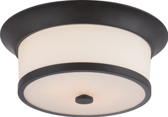 Nuvo Lighting - 60-5560 - Two Light Flush Mount - Mobili - Aged Bronze
