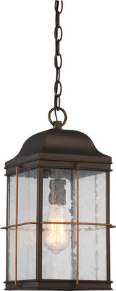 Nuvo Lighting - 60-5836 - One Light Hanging Lantern - Howell - Bronze / Copper