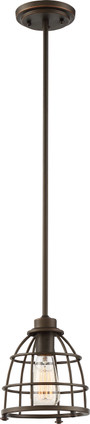 Nuvo Lighting - 60-5847 - One Light Pendant - Maxx - Mahogany Bronze
