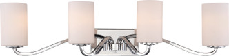 Nuvo Lighting - 60-5871 - Four Light Vanity - Willow - Polished Nickel
