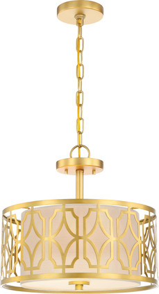 Filigree Two Light Semi Flush Mount (60-5937)