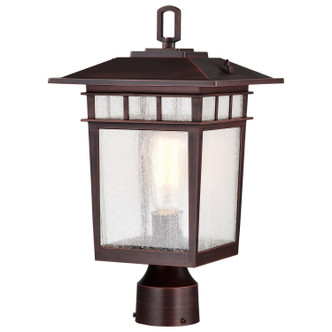 Nuvo Lighting - 60-5952 - One Light Outdoor Post Lantern - Cove Neck - Rustic Bronze
