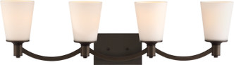 Nuvo Lighting - 60-5974 - Four Light Vanity - Laguna - Forest Bronze