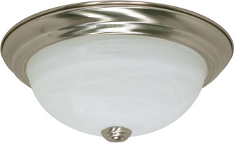 Nuvo Lighting - 60-6000 - Two Light Flush Mount - Brushed Nickel