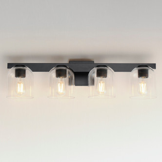 Scoop Four Light Bath Vanity (21234CLBK)