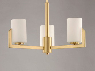 Dart Three Light Chandelier (21285SWSBR)