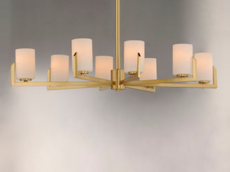Dart Eight Light Chandelier (21288SWSBR)