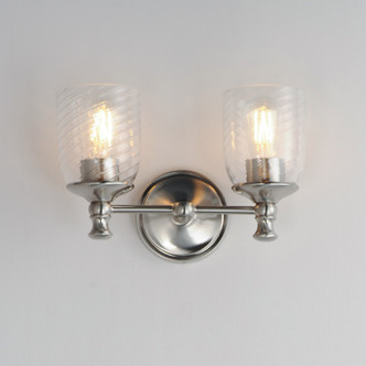 Swirl Two Light Wall Sconce (21352CRSN)