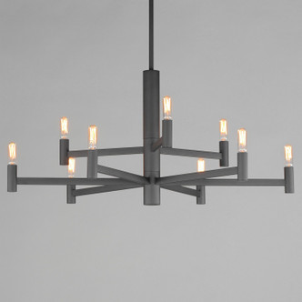 Emana Nine Light Chandelier (21369BK)