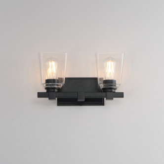 Cubos Two Light Wall Sconce (21382CLBK)