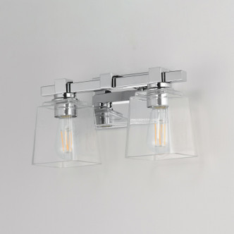 Cubos Two Light Wall Sconce (21382CLPC)