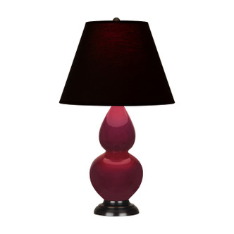 Robert Abbey - SM11K - One Light Accent Lamp - Small Double Gourd - Sugar Plum Glazed Ceramic w/Deep Patina Bronze