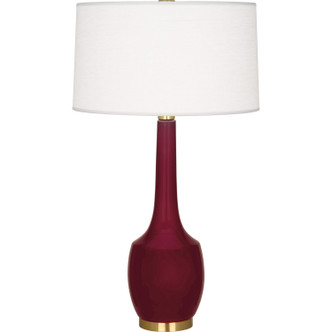 Robert Abbey - SM701 - One Light Table Lamp - Delilah - Sugar Plum Glazed Ceramic