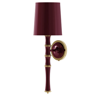 Robert Abbey - SM87X - One Light Wall Sconce - Kane - Sugar Plum w/Modern Brass