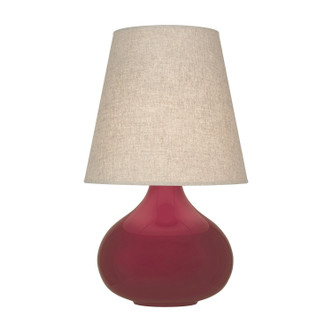 Robert Abbey - SM91 - One Light Accent Lamp - Small June - Sugar Plum Glazed Ceramic