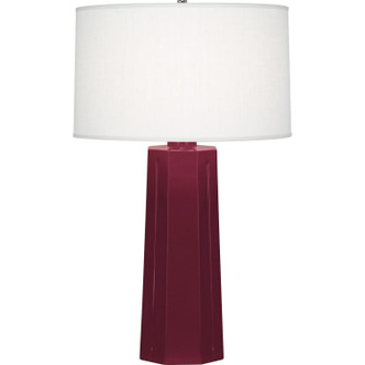 Robert Abbey - SM960 - One Light Table Lamp - Mason - Sugar Plum Glazed Ceramic