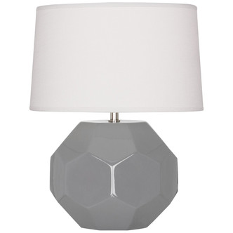 Robert Abbey - ST01 - One Light Table Lamp - Franklin - Smokey Taupe Glazed Ceramic