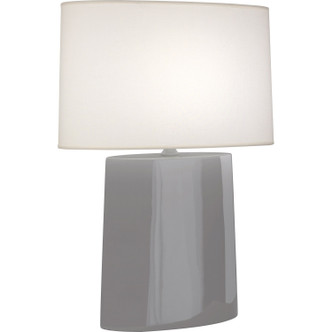 Robert Abbey - ST03 - One Light Table Lamp - Victor - Smokey Taupe Glazed Ceramic