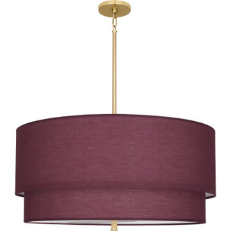Robert Abbey - VW139 - Three Light Pendant - Decker - Modern Brass