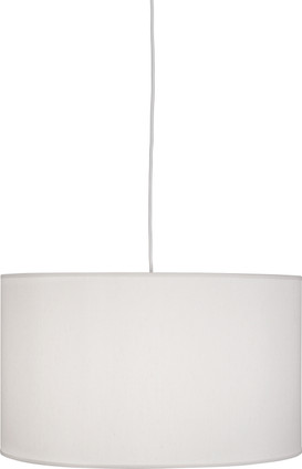 Robert Abbey - W169 - One Light Pendant - Elena - Painted White