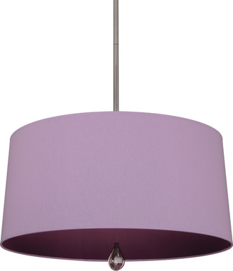 Robert Abbey - WB335 - Three Light Pendant - Williamsburg Custis - Polished Nickel